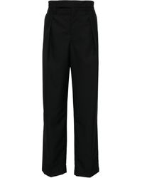 Lemaire - Pleat-detailing Straight-leg Trousers - Lyst