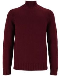 Ballantyne - Ribbed-Knit Sweater - Lyst