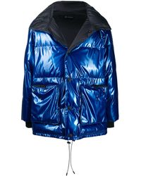 Mr & Mrs Italy Gewatteerde Regenjas - Blauw