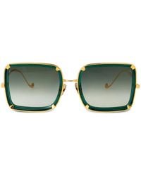 Anna Karin Karlsson - Moon Square-Frame Sunglasses - Lyst