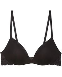 Fleur du Mal - Charlotte Lace Wireless Push-Up Bra - Lyst