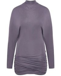 Christopher Esber - Luna Draped Jersey Mini Dress - Lyst