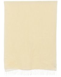 TOTEME - Schal Mit Logo-Stickerei - Lyst