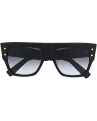 Balmain - B-Ii Square Frame Sunglasses - Lyst