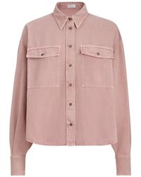 Brunello Cucinelli - Cotton Linen Shirt - Lyst