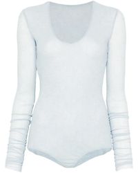 Alberta Ferretti - Long-Sleeve Body - Lyst