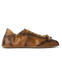 Abra - Lace-Up Leather Sneakers - Lyst