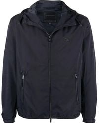 Emporio Armani - Giacca Impermeabile Con Cappuccio - Lyst