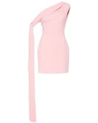 Solace London - Robe Courte Gardner Drapée À Une Épaule - Lyst