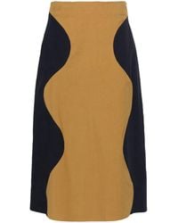 Colville - Panelled Midi Skirt - Lyst
