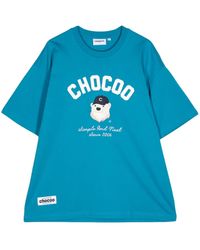 Chocoolate - Logo-Print Cotton T-Shirt - Lyst