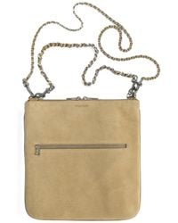 Zadig & Voltaire - Rock 26 Suede Clutch Bag - Lyst