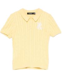 Ralph Lauren - Natrissa Cable-Knit Polo Shirt - Lyst
