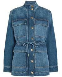 Veronica Beard - Chaqueta Vaquera Truman Con Cordones - Lyst