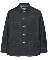 Comme des Garçons - Contrast-Stitch Patch-Pocket Jacket - Lyst