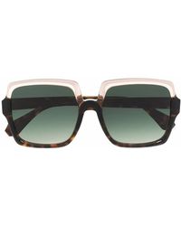 Gigi Studios - Square Tinted Sunglasses - Lyst