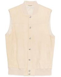 Eleventy - Buttoned Gilet - Lyst