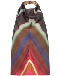 Christopher John Rogers - Louie Striped Halterneck Blouse - Lyst
