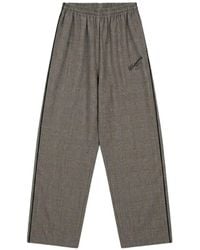 Willy Chavarria - The Ruff Rider Check Track Pants - Lyst