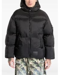 Alpha Industries - Logo-Patch Padded Jacket - Lyst