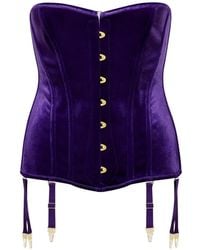 Maison Close - X Scandale Rococo Garter Corset - Lyst