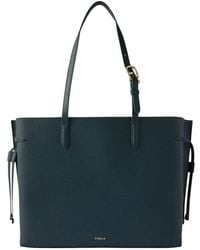 Furla - L Ava Leather Tote Bag - Lyst
