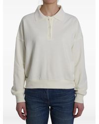The Row - Ribbed Polo T-Shirt - Lyst