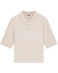 Guess - Logo-Knit Polo Shirt - Lyst