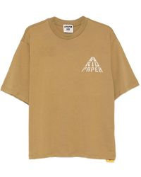 A PAPER KID - Logo-Print Cotton T-Shirt - Lyst