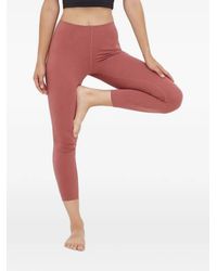 Reebok - Logo-Detail Leggings - Lyst