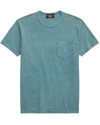 RRL - Slub-Texture T-Shirt - Lyst