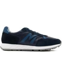 Magnanni - Yoki Leather Suede Panelled Sneakers - Lyst
