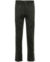 Etro - Tapered-leg Chino Trousers - Lyst