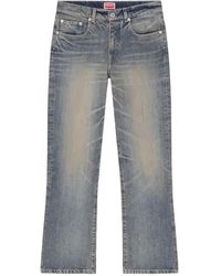 KENZO - Bara Jeans Met Logopatch - Lyst
