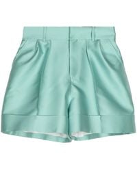 Dice Kayek - Satin-Finish Mini Shorts - Lyst