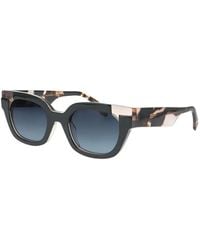 Face A Face - Sunday1 Geometric-Frame Sunglasses - Lyst
