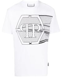 Philipp Plein - Skull&Bones Short-Sleeved T-Shirt - Lyst