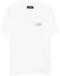 Amiri - Logo-Patch T-Shirt - Lyst
