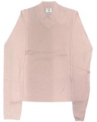 CASABLANCA - V-Neck Long-Sleeve Sweater - Lyst