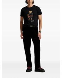 Polo Ralph Lauren - Graphic Bear Print T-Shirt - Lyst