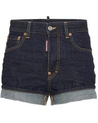 DSquared² - Shorts Con Risvolti - Lyst