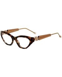 Philipp Plein - Tortoiseshell-Effect Cat-Eye Glasses - Lyst