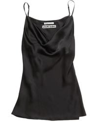 Acne Studios - Débardeur À Fini Satiné - Lyst