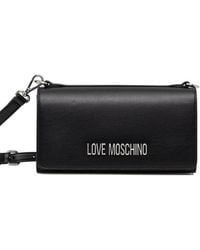 Love Moschino - Logo-Plaque Cross Body Bag - Lyst