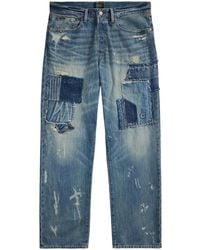 Polo Ralph Lauren - Patch-Detail Jeans - Lyst