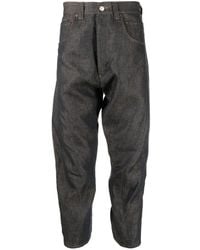 Junya Watanabe - Cropped-Hose Mit Pop-Art-Patch - Lyst
