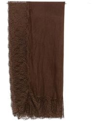 Ermanno Scervino - Lace-Trim Cashmere Scarf - Lyst