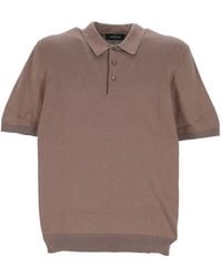 Gran Sasso - Short-Sleeve Polo Shirt - Lyst