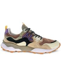Flower Mountain - Yamano 3 Uni Panelled Lace-Up Sneakers - Lyst