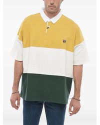 J.Press - Striped Embroidered-Logo Polo Shirt - Lyst